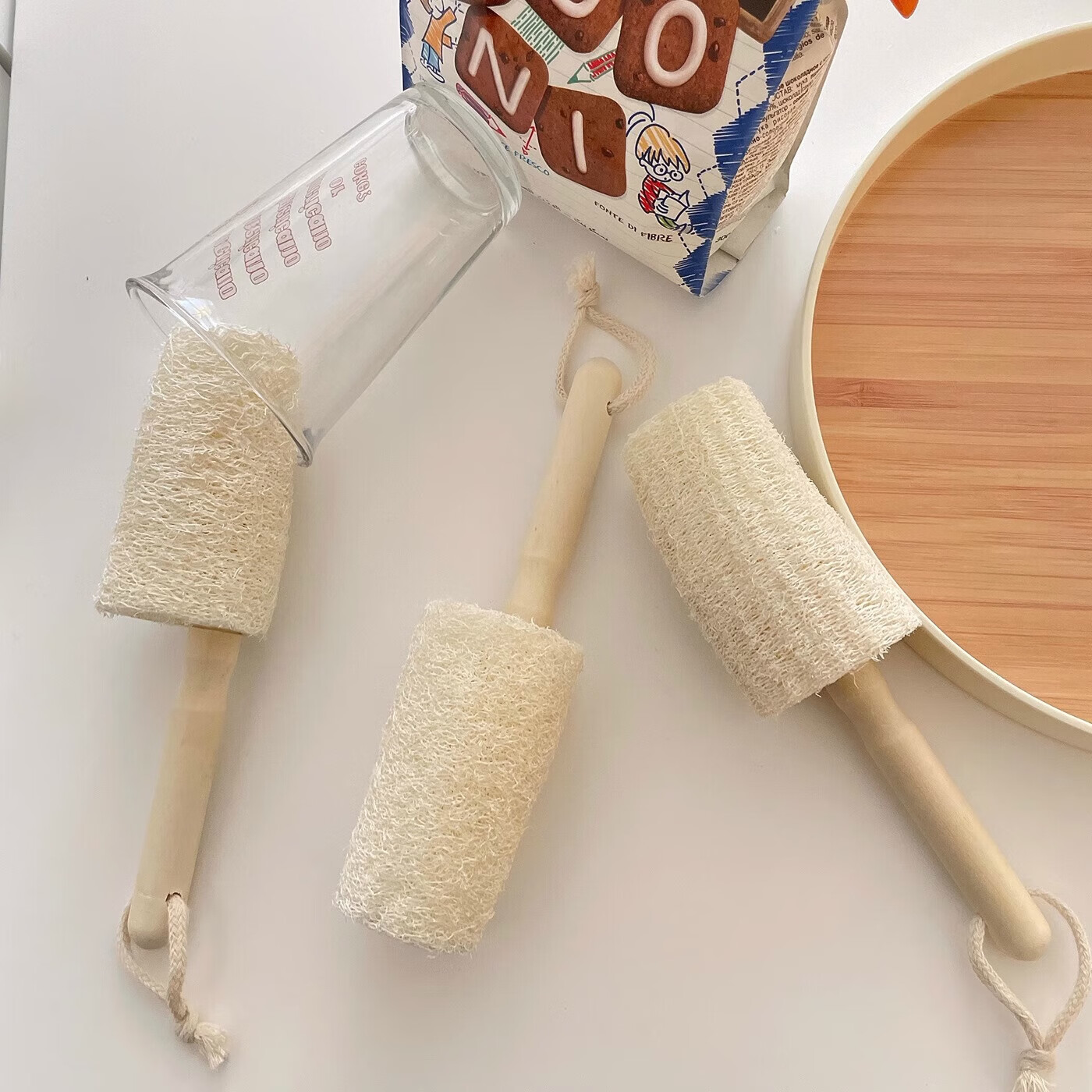 日杂小件锅刷杯刷 3英寸短款【丝瓜长7.5cm】2个 无规格