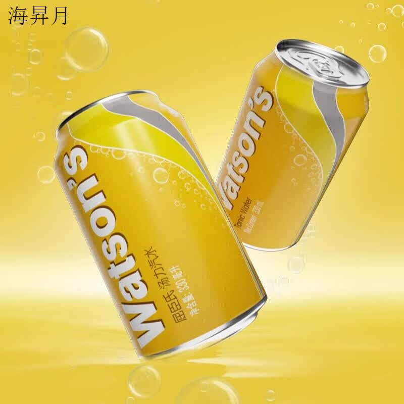 屈臣氏汤力水金汤力汽水苏打调酒碳酸饮料松果香调饮整箱新老包装 2件