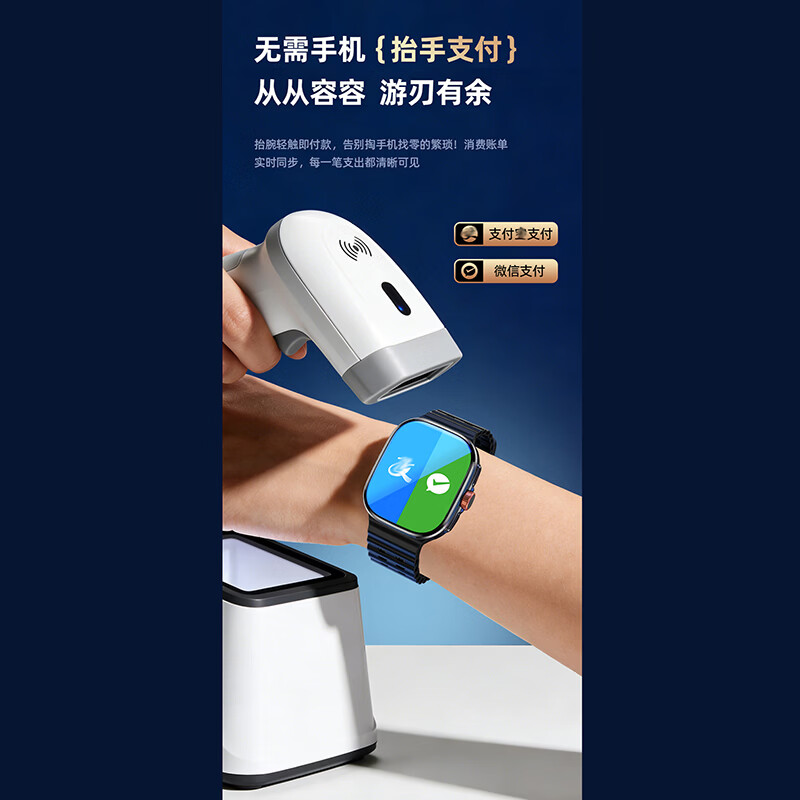 Hobsest华强北智能手表S11ultra3/S10顶配版电话手表5G全网通可插卡男女成人初高中学生多功能运动手表男 流金旗舰（插卡蓝牙双系统+支持快充+5GWIFI） 190°伸缩摄像头+NFC+抖音/游戏/小说/搜题