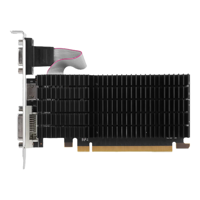磐镭(PELADN）开天 R5 220 2G D3 家用办公娱乐高清炒股台式机电脑独立显卡
