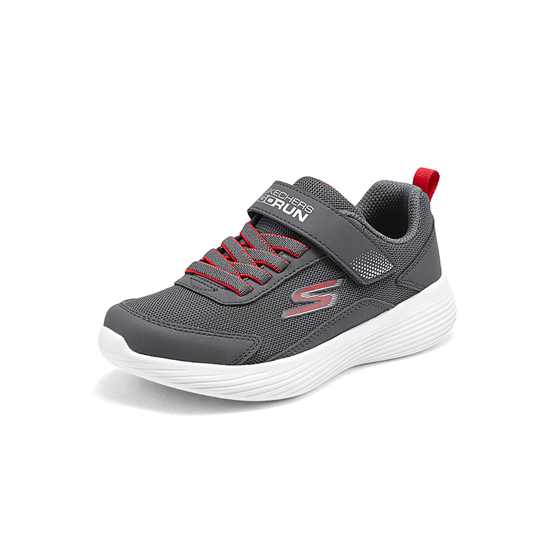 Skechers斯凯奇童鞋运动鞋男女儿童鞋魔术贴儿童鞋中大童跑步鞋405315L 【透气款】女童-薰衣草色/LAV 35