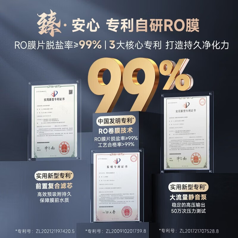 史密斯（A.O.SMITH）新品佳尼特净水器厨房专用台下用直饮机净水机饮水机家用过滤器【蓝鲸3.0Ultra】升级款CR3200AE3 升级10年RO膜 长效恒滤60吨