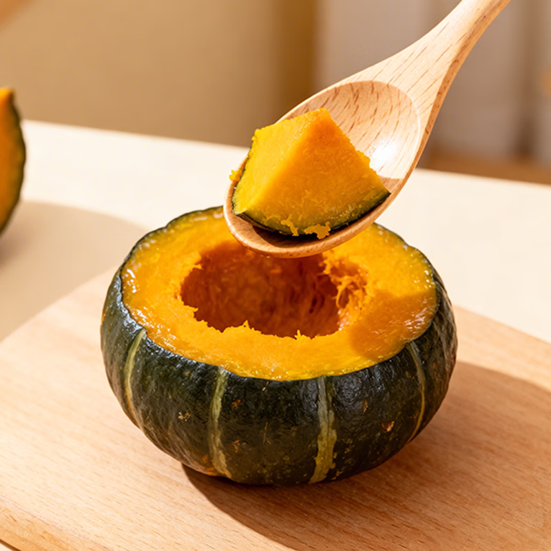 正宗新鲜贝贝南瓜板栗味小南瓜婴儿辅食 单果250g+ 源产地直发 中果(250g-400g) 5斤