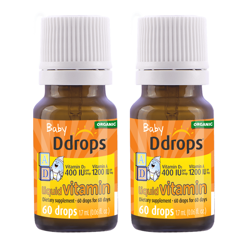 Ddrops��׿˼ Ӥ�׶�ͯά����D3�μ� 1.7ml*2ƿ ����-1�� 176.89Ԫ