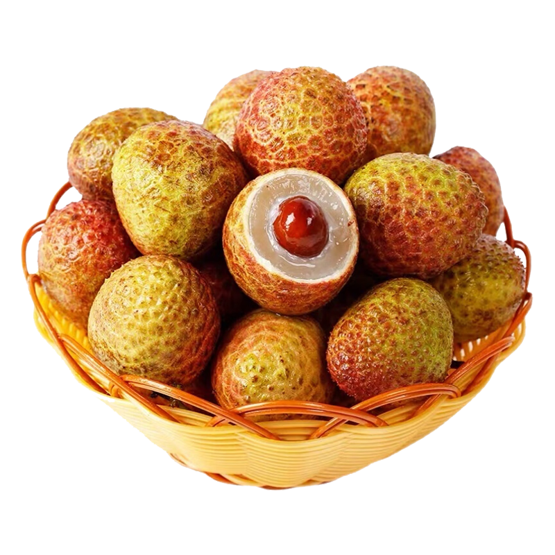 京鲜生海南桂花香荔枝300g*2 单果16g+ 新鲜水果 源头直发包邮