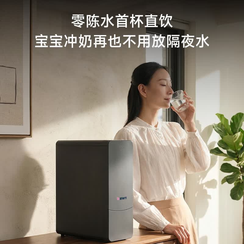 倍世(BWT)厨下净水器1200G纯水机直饮全屋净水家用厨房净水器反渗透过滤 HydraX-1200G