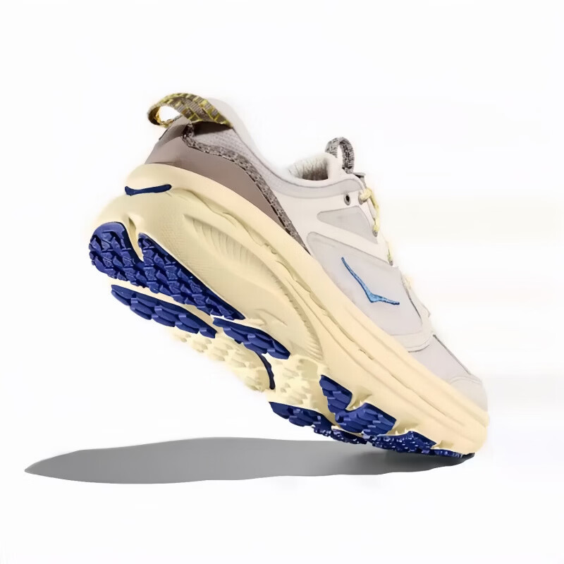 HOKA HOKA FOOT男女同款邦代B3复古运动休闲鞋BONDI B3  缓震透气山地户外跑步鞋 橙黄色/明黄色 46