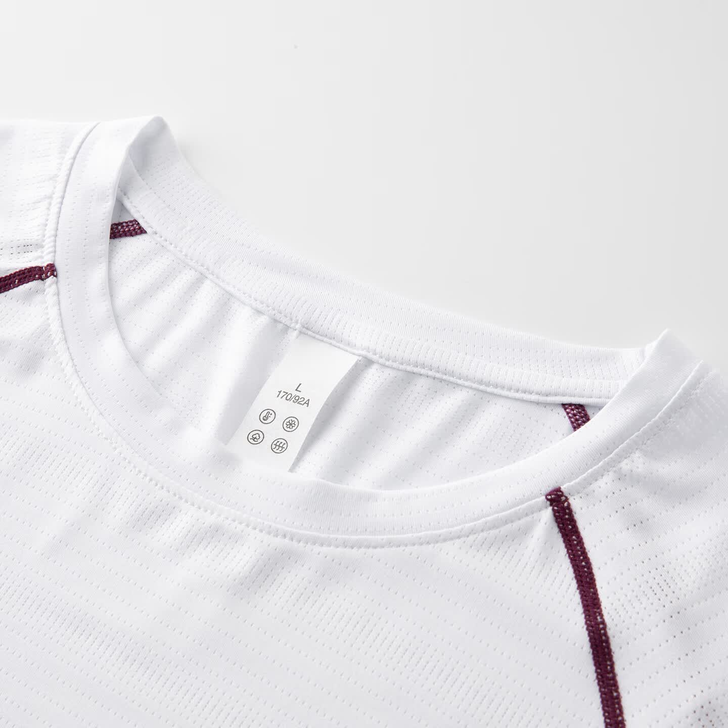 皮尔卡丹短袖t恤男士2026夏季宽松透气凉感速干半袖运动休闲打底衫款 白色 M