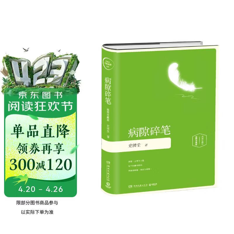 自营正版 病隙碎笔（精装插图珍藏版2019）史铁生 中国现当代文学散文随笔小说  中南传媒