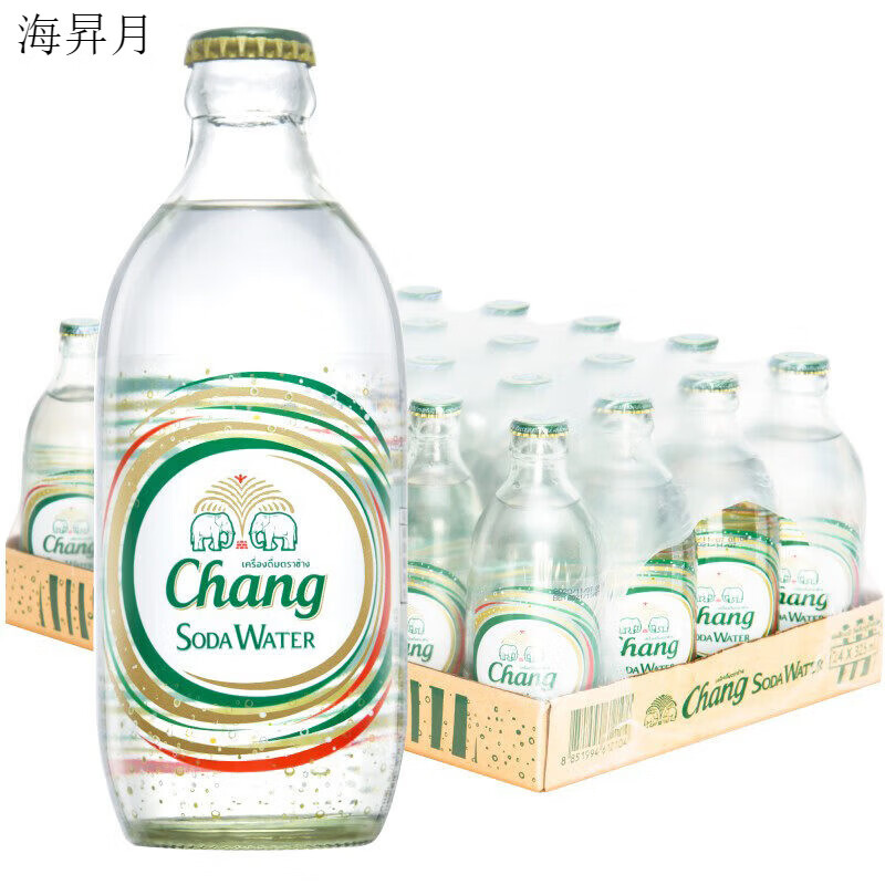 泰象原味苏打气泡水325ml*24瓶整箱装玻璃瓶无糖饮料泰国原装进口 经典原味325ml*24瓶