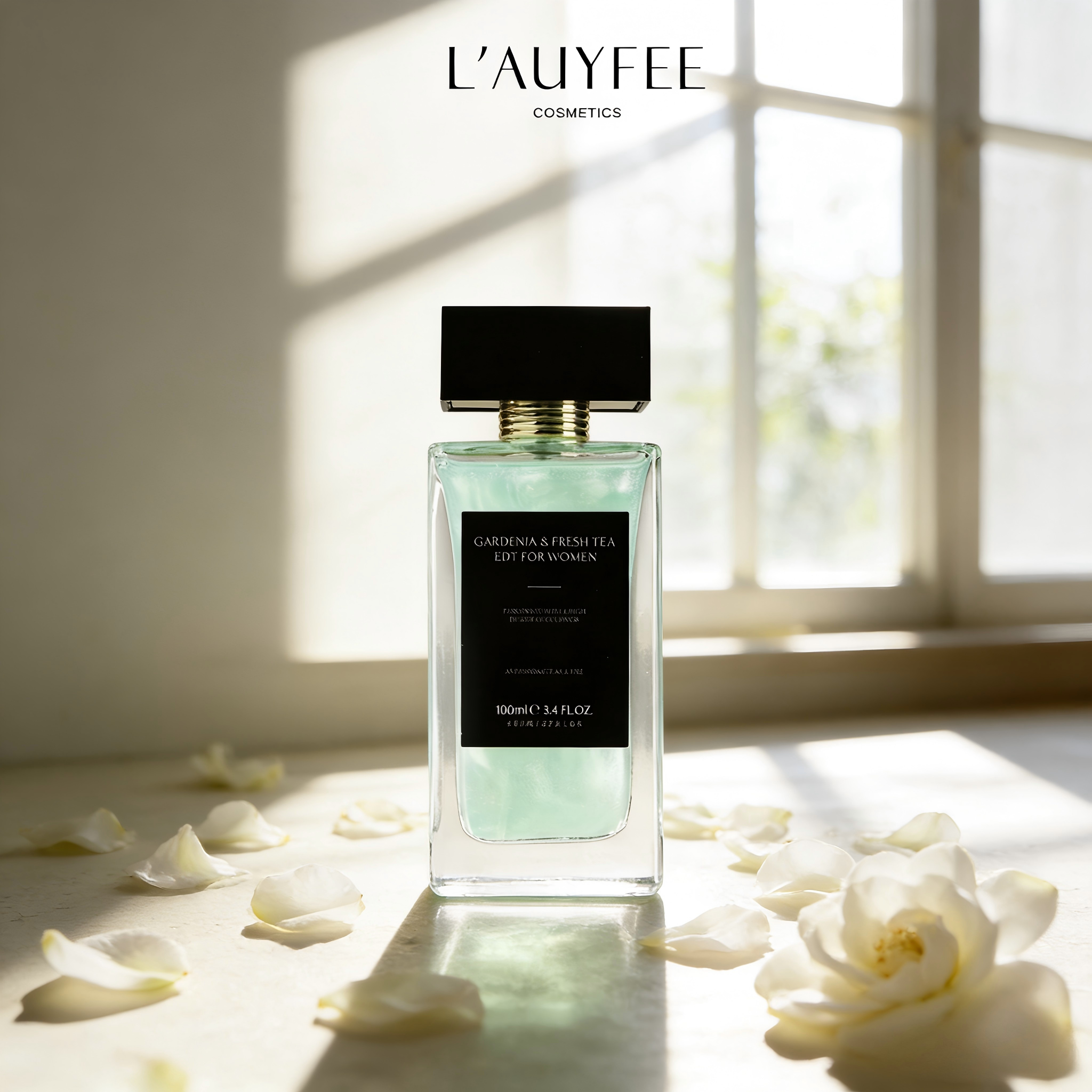 亞菲兒（Lauyfee）法国亚菲儿栀子花女士香水50ml淡香清新持久留香自然香礼物 栀子花