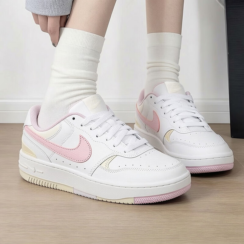 耐克（NIKE）女鞋 2026新款夏季运动鞋GAMMA FORCE潮流时尚低帮板鞋耐磨休闲鞋 白桃粉 36 225