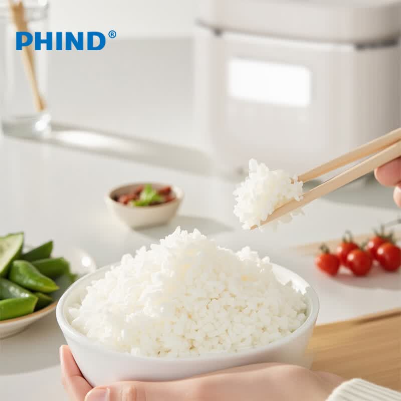 PHIND电饭煲电饭锅家用纯钛0涂层多功能智能米饭锅煮粥锅小型1-2-3-4-5人 月光银 3L 【国家补贴】