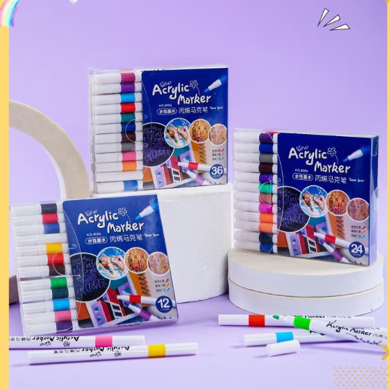 4.9元 丙烯马克笔36色 跳转到京東APP拍下圿格成立 - 线报酷