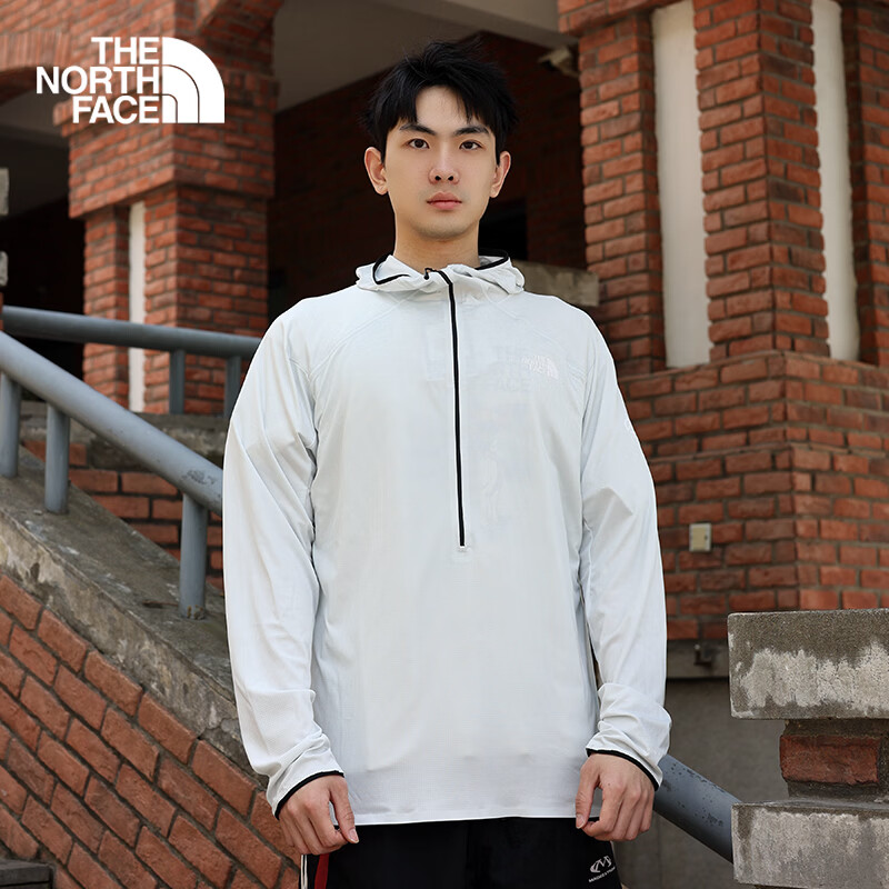 北面（The North Face）SUMMIT巅峰系列男Direct Sun防晒防紫外线UPF40+速干衣T恤84PT FNN 2XL