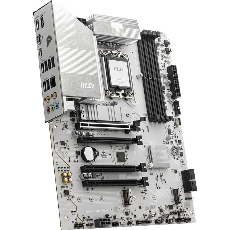 微星 PRO Z890-S WIFI7 WHITE 白色 图 4