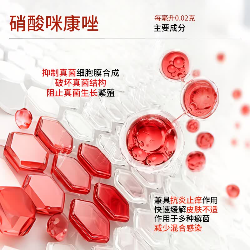 [亮甲]硝酸咪康唑溶液 2%*20ml 1盒装 20ml