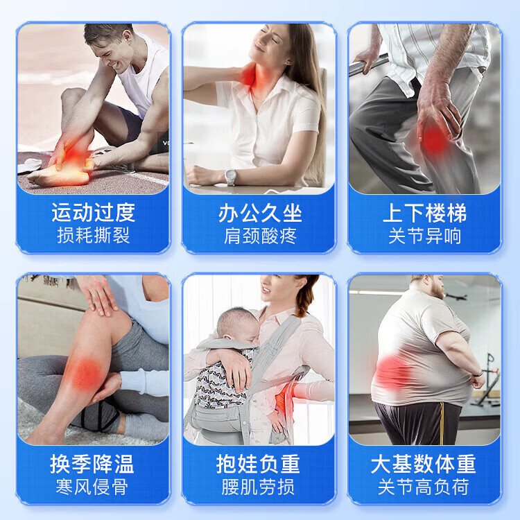 好健康（GOOD HEALTH）骨胶原蛋白90粒 氨糖软骨素升级款钙片新西兰 3个月量 缓痛装 90粒 90粒*1瓶