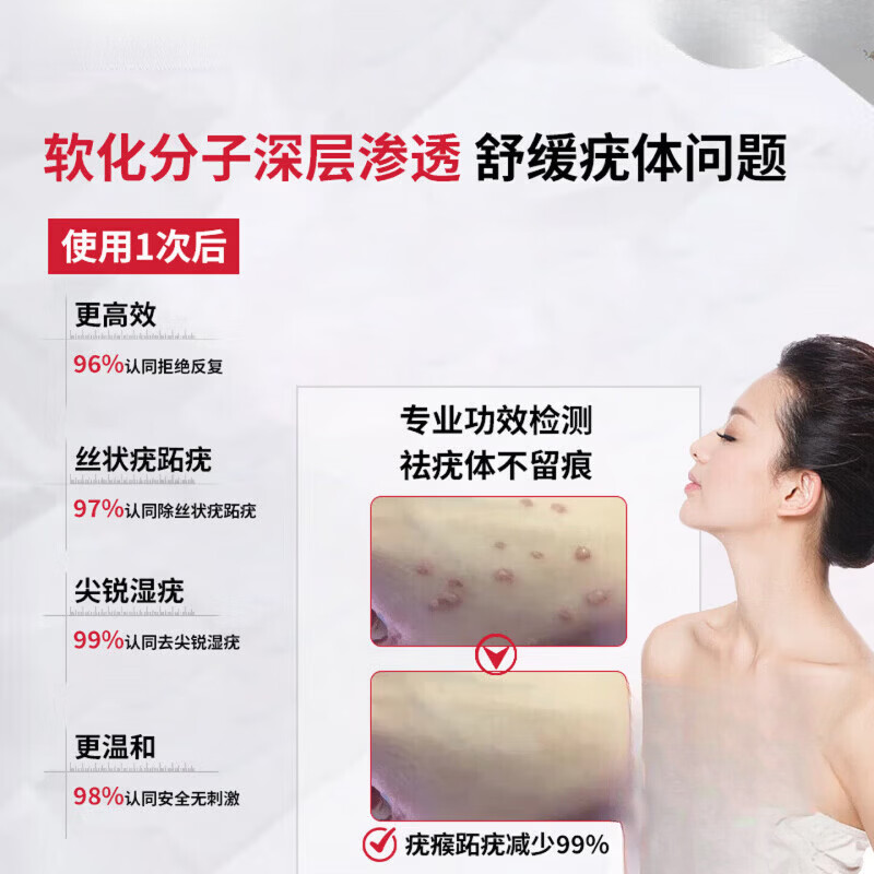 鹤古安尤肤平保健液干扰素凝胶去疣药丝状疣一抹灵扁平疣去除喷剂 3瓶【周期改善装疣疾无忧】买二赠一 【官方直售】