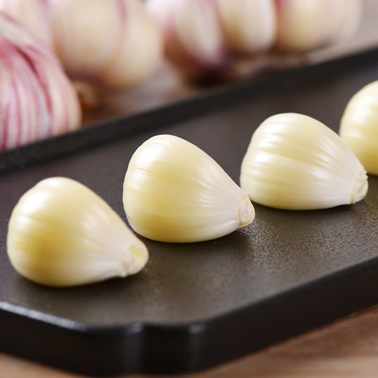 正鲜季（ZHENGXIANJI）云南紫皮新鲜湿蒜大蒜头现挖鲜蒜嫩大蒜 2500g