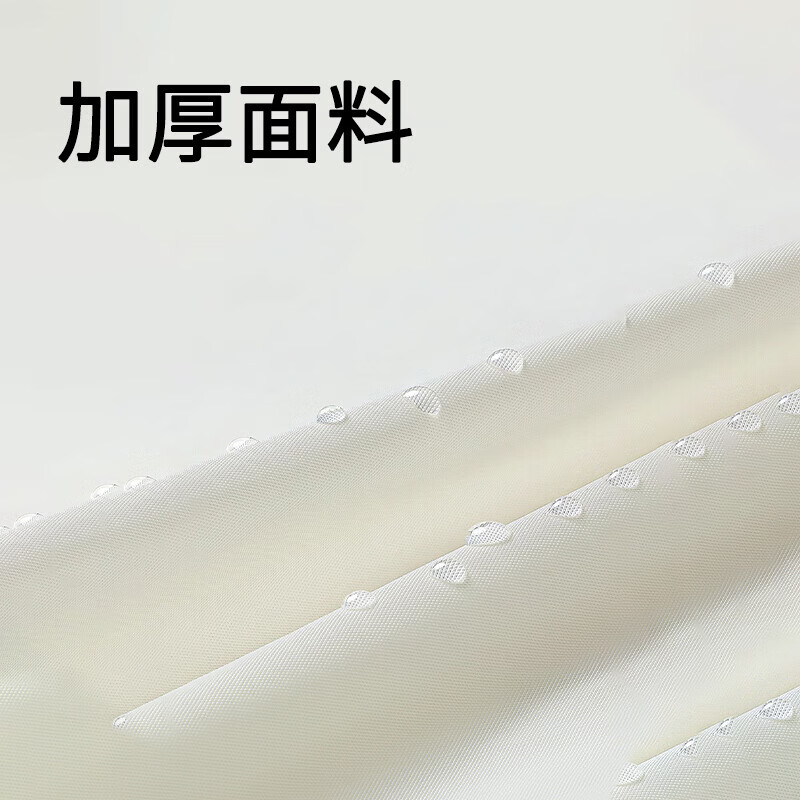 中赛成人非一次性便携式雨衣雨披户外骑行登山徒步雨衣长款带帽 【椰奶白】成人束口雨衣(一件装)