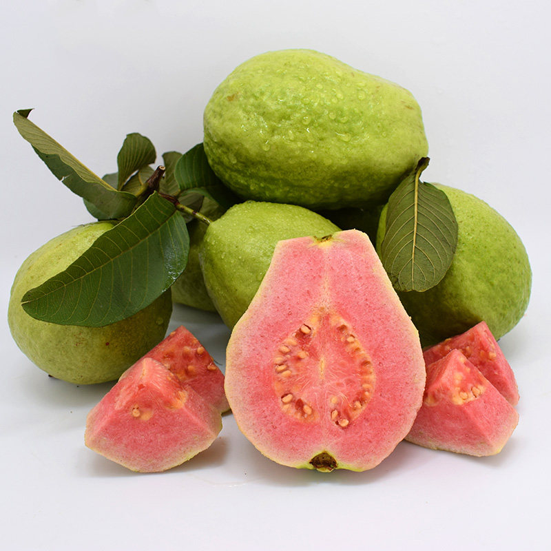 鲜宝道广西红心芭乐新鲜采摘脆甜 2斤红心芭乐单果100-200克净重2斤 京东折扣/优惠券