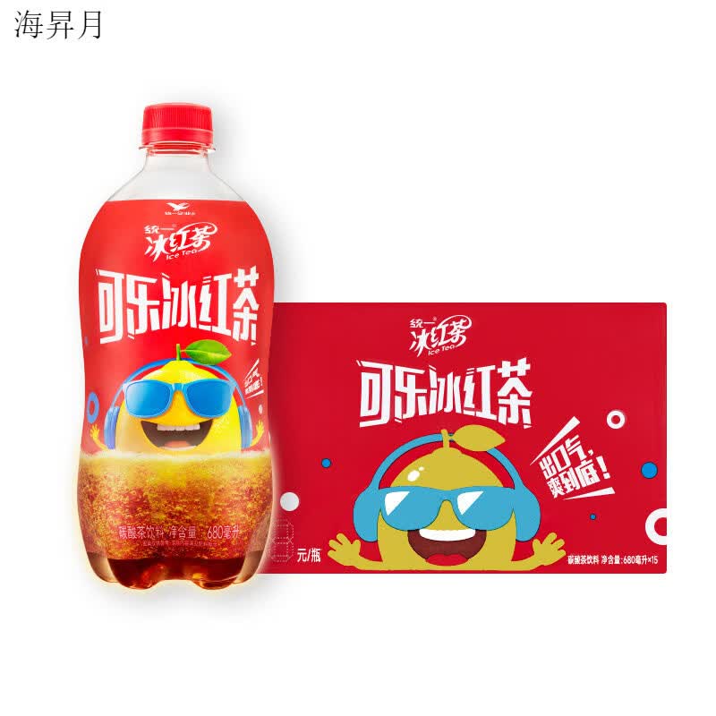 统一可乐冰红茶碳酸茶饮料含气饮料整箱
