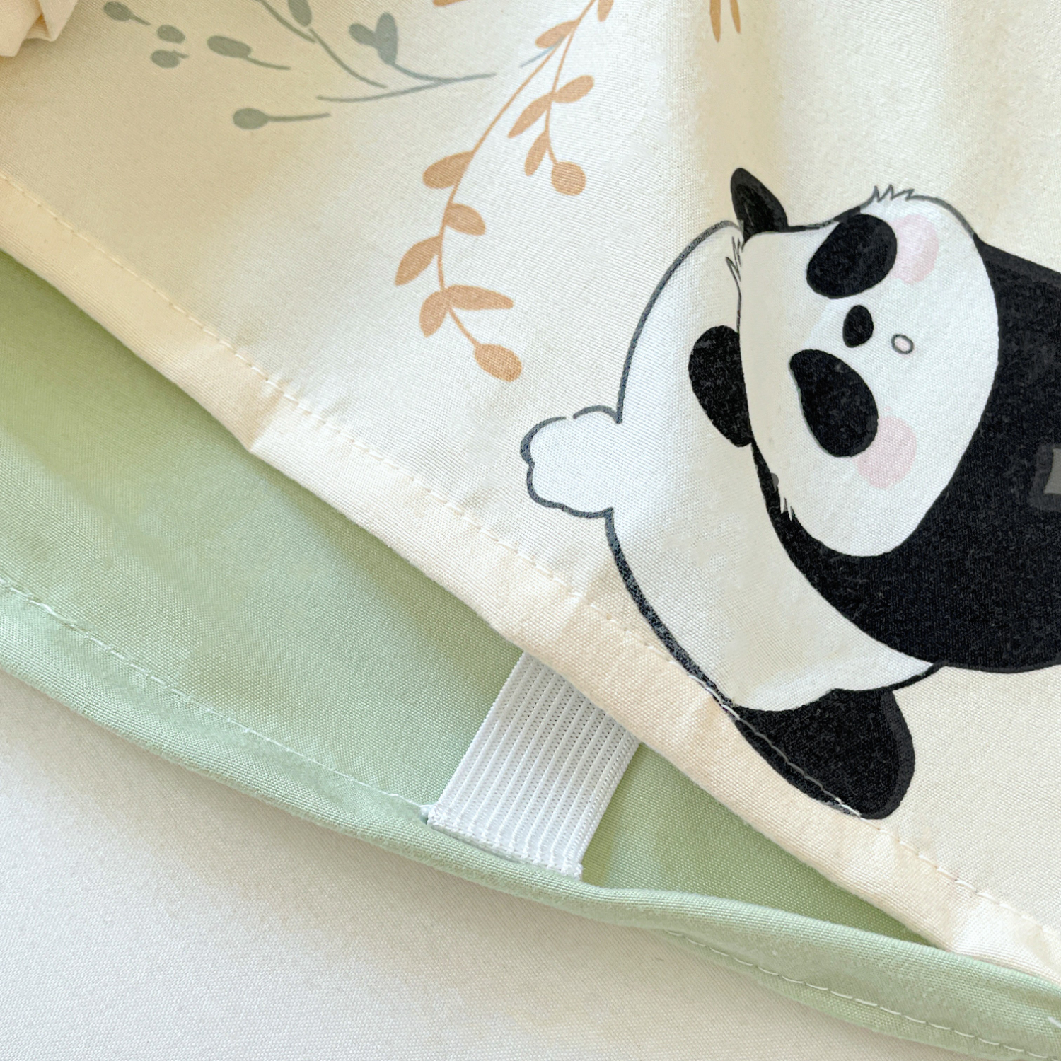 雅鹿A类旅行睡袋床单便携火车酒店隔脏睡袋 熊猫【A类面料 便携隔脏】 1.8*2.1M