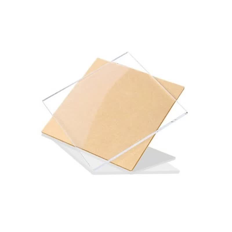 第鑫亚克力透明板可裁剪PVC塑料板卷材薄片硬胶片相框保护膜pc耐力板 平板 80厘米*100厘米一张 4毫米厚