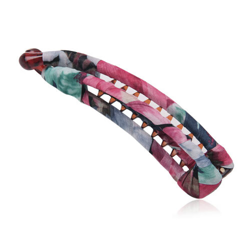 梦君宸香蕉夹子头饰发夹发卡子韩国优雅竖夹大号防滑马尾扣竖卡 a1