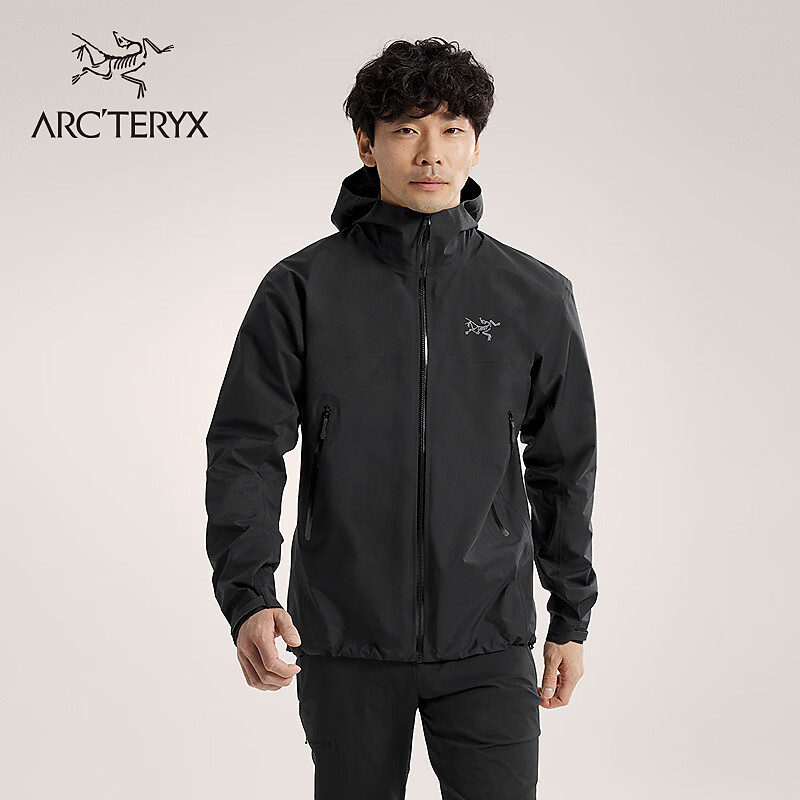 ARC'TERYX始祖鸟 BETA JACKET GORE-TEX 防水 男子 硬壳夹克 BLACK/黑色 M