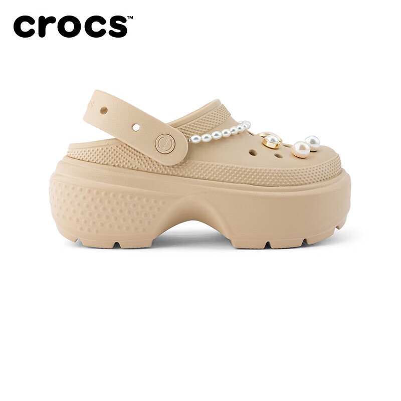 卡骆驰（CROCS）【京东奥莱】中性春夏季新款百搭休闲凉拖鞋210271-2Y2 37