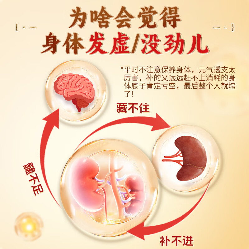 [玖壮]杞蓉益精颗粒 1.5g*8袋 3盒装 补肾助阳填精益气肾阳不足精气两虚神疲乏力腰膝酸软头晕耳鸣健忘官方正品中成药 填精益气