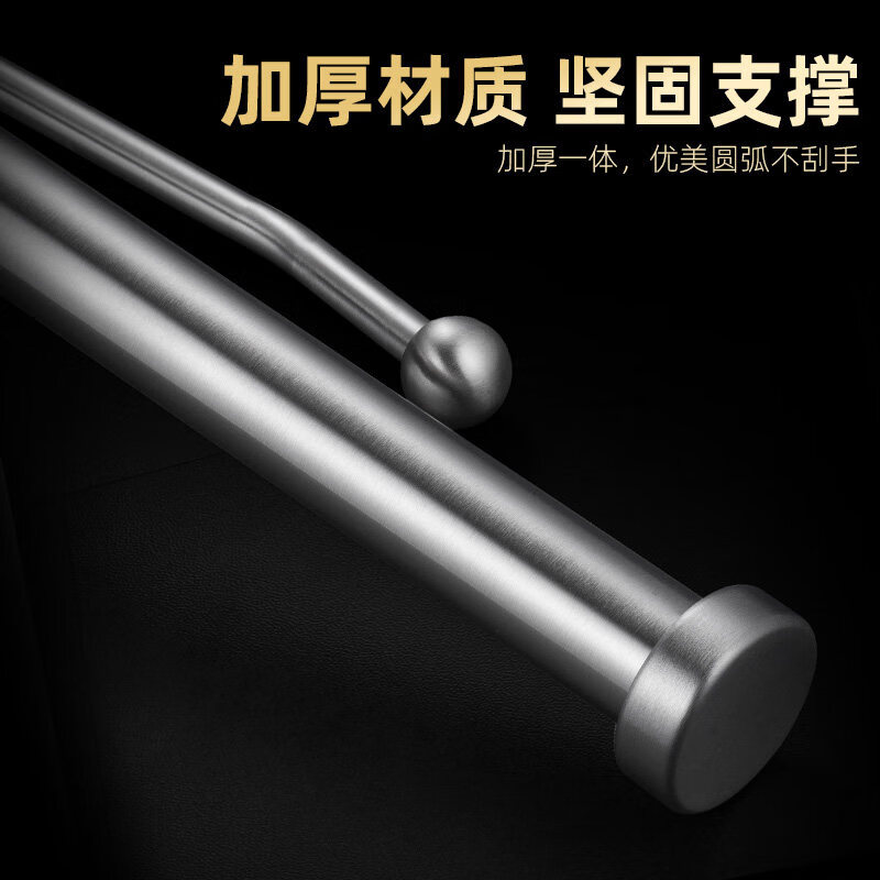 语森忆厨房纸巾架子不锈钢纸巾座卷纸架立式用纸架免打孔保鲜膜架子 【经典款】