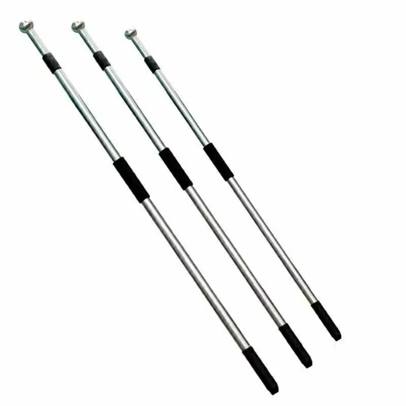 乐诗城旗杆2米2.5米3米4米5米手持旗杆不锈钢伸缩旗杆加厚旗杆广告旗杆 5米