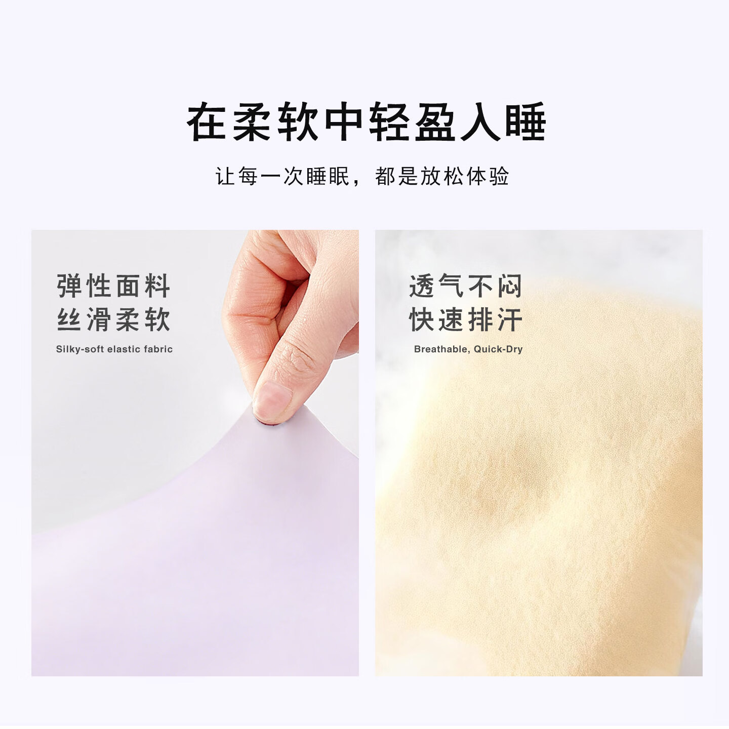 梦必美儿童枕哄睡神器深睡硅胶枕可水洗护脊椎成人枕 治愈紫 轻松蓝