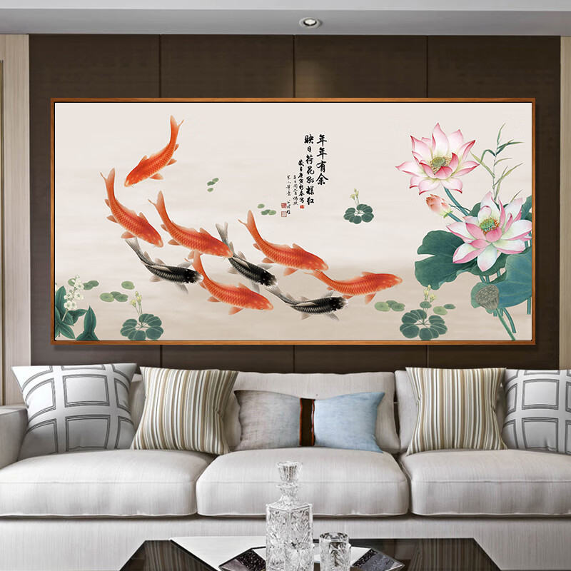 第①款 40*80 质感油画布面(轻奢金框) 尺寸订做请联