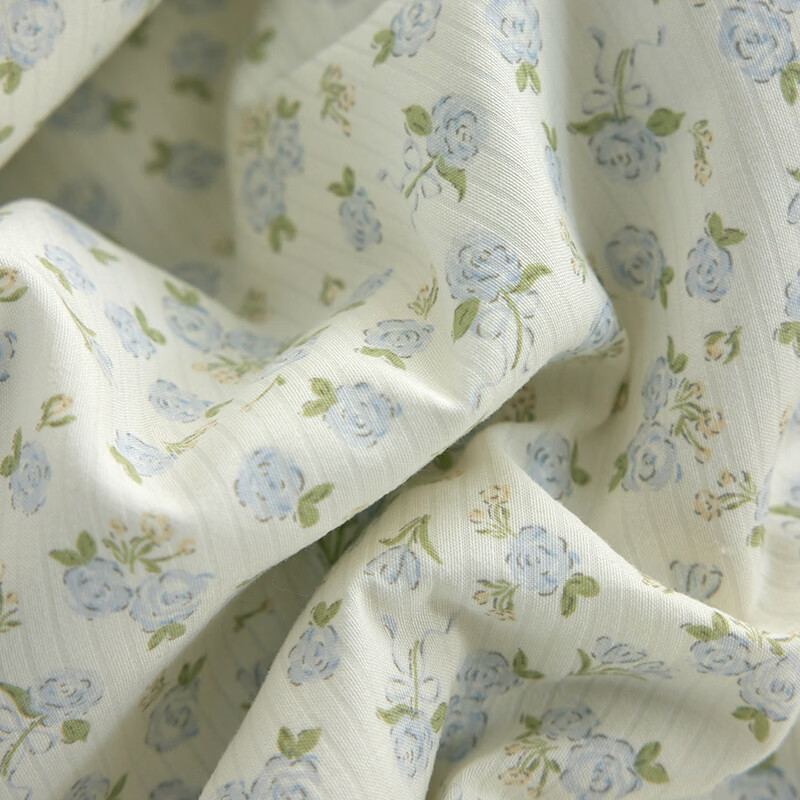 多喜爱（Dohia）夏凉被子空调被芯棉被子春秋四季通用家用卧室透气不闷汗夏凉被子 全棉填充透气夏凉被【花前悦夏】 1.2-1.5米床适用【152*218cm】 夏被