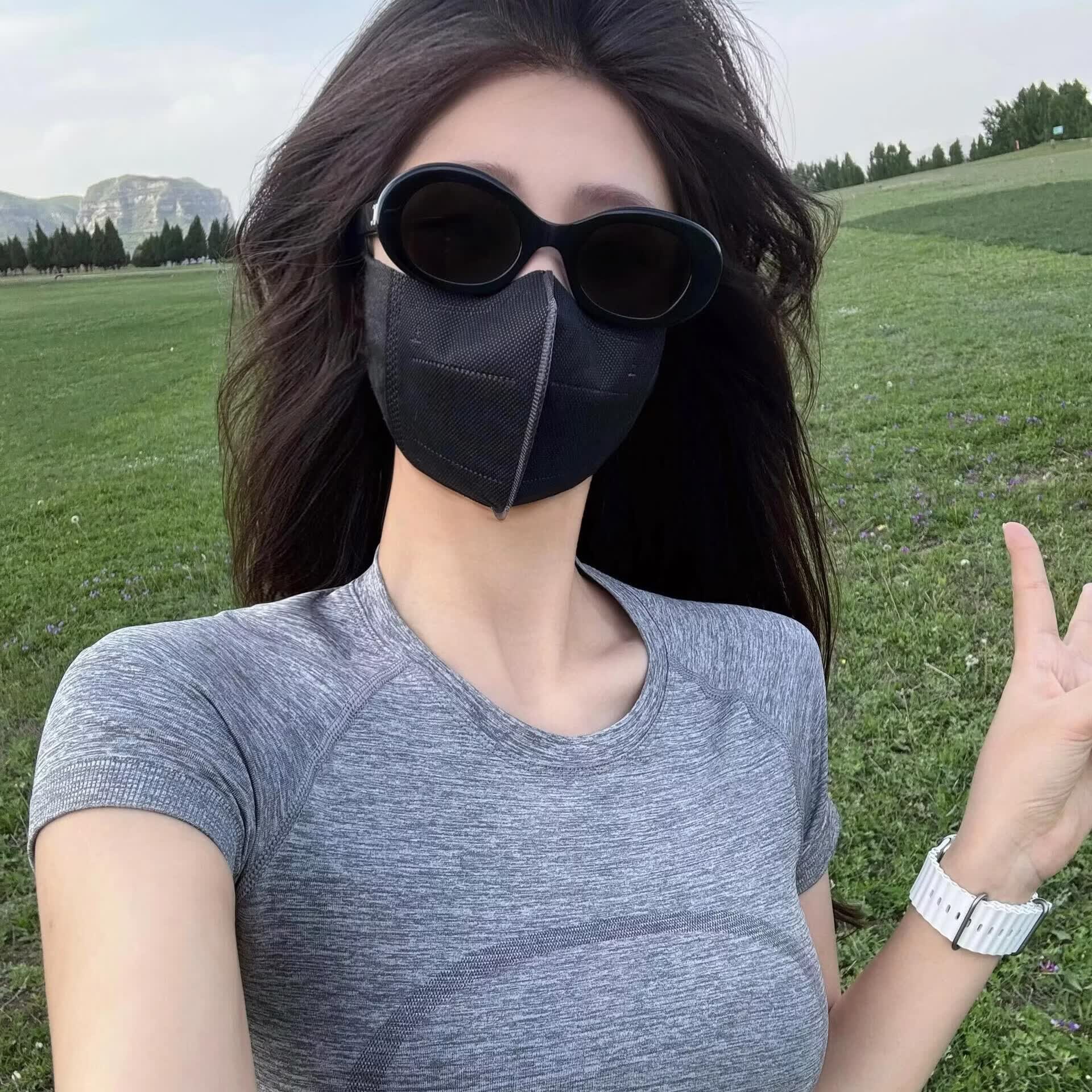 露露swiftly短袖女士运动短袖 T 恤 2.0速干透气高弹裸感面料运动 板岩灰 (带标) XL /8码(120-135斤)
