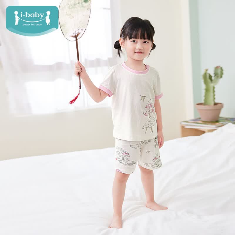 ibaby ��ͯ��װ �ļ���֯����T���̿���װ 59Ԫ