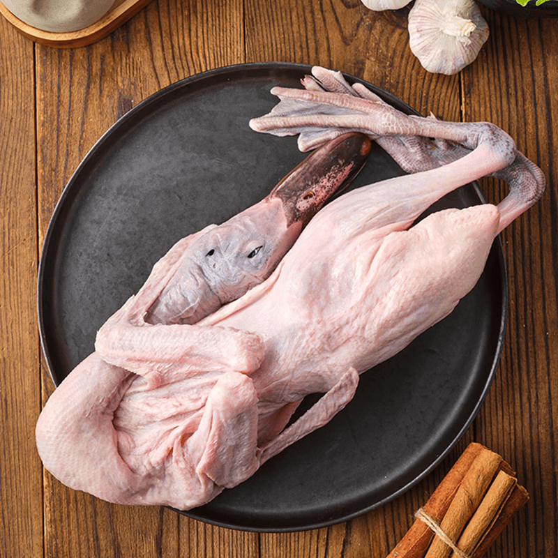 益客黑嘴麻鸭1kg煲鸭汤 烤鸭食材 冷冻 新鲜鸭肉食材 1KG