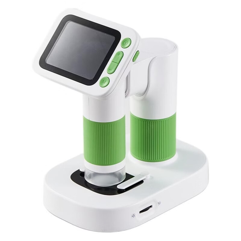 贝恩施（BEIENS）儿童显微镜中小学生便携式手持台台式两用电子生物高清可看细胞 智能显微镜【手持/台式二合一】