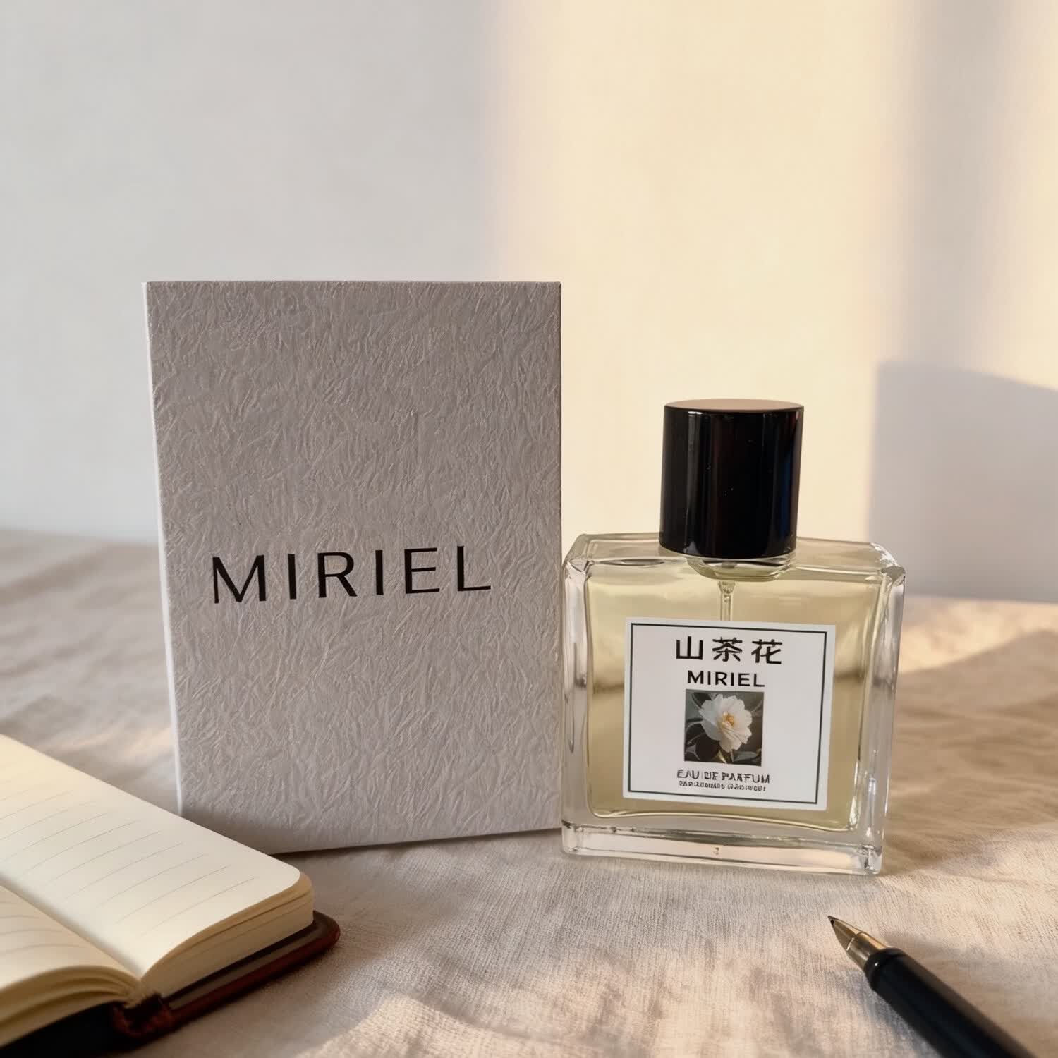 MIRIEL30周年限量版纯白皂香香水山茶花香红石榴香持久留香清新香水 山茶花香 50ml【正装礼盒】