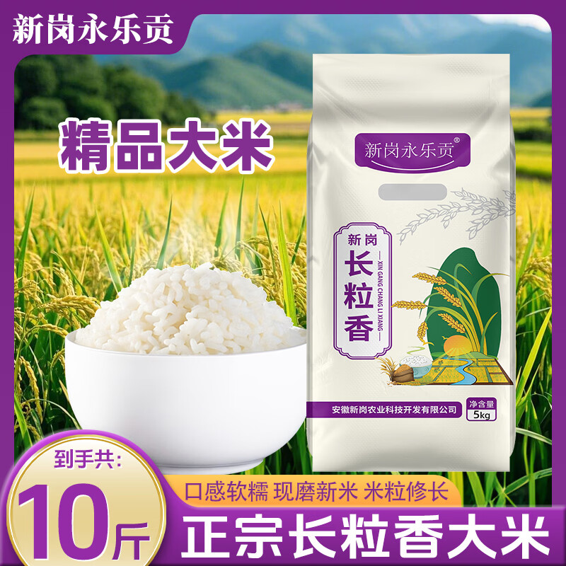 10斤长粒香米 16.9元 - 线报酷