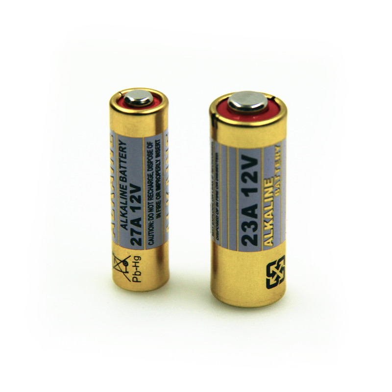 卷帘闸车库门遥控器钥匙防盗报警器门铃电池 12v-23a(桃木遥控器用)