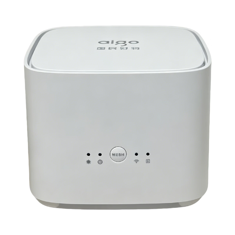 Aigo爱国者AGS21便携Openwrt无线软路由器晴天内置天线弱电箱WIFI6直播PS5游戏加速器流媒体NAS盒 AGS21