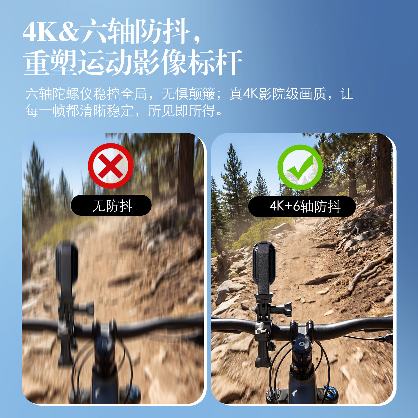 觅豹 M1 拇指运动相机4K超清防抖长续航骑行摩托车GPS记录仪亲子Vlog旅游随身便携摄影口袋相机 64G高速卡+标配(主机 + 充电仓+ 全套配件)
