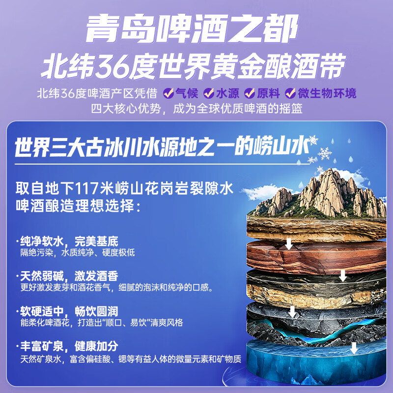 窈仙精酿果啤 NFC百香果原浆鲜啤 青岛特产 28天长周期发酵 低度微醺 原麦汁浓度8°P 500mL 6瓶 整箱装 (7天内生产)