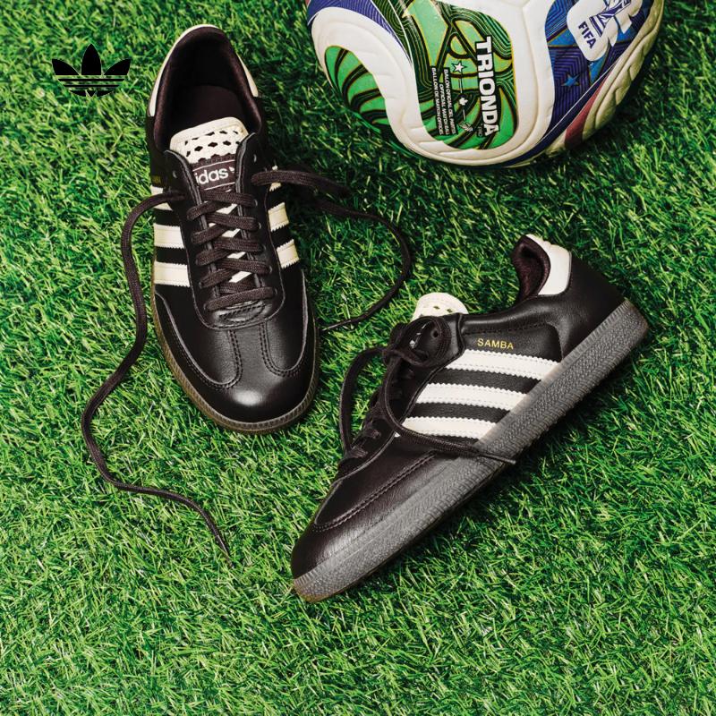 阿迪达斯 adidas【滔搏运动】三叶草男女SAMBA OG W运动休闲鞋 IH3982 37