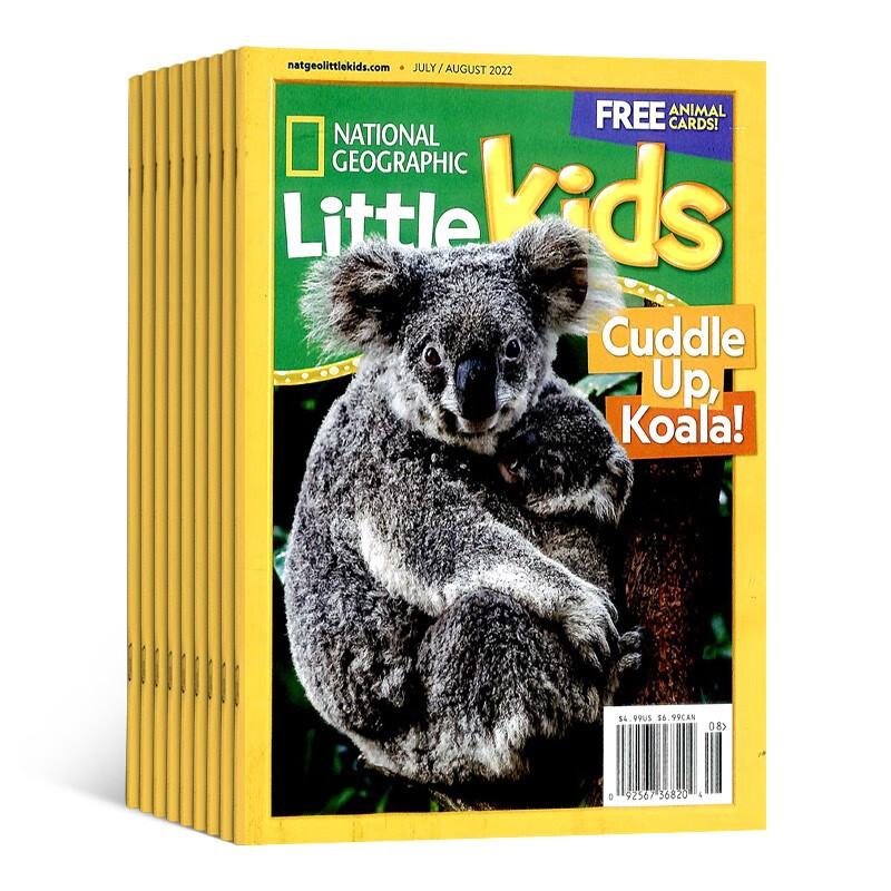 【【杂志预计10月发货】美国国家地理幼儿版3-6岁（英文原版）National Geographic Little Kids杂志订阅 2023年10月起订 1年共6期 杂志铺（先发“杂志订阅清单） pdf格式下载